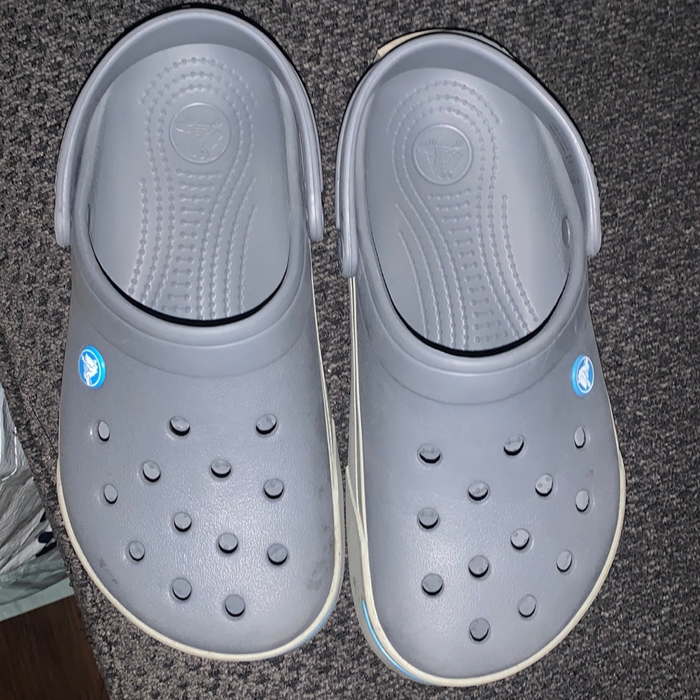 Grey Crocs